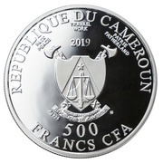 500 Francs Just married obverse image