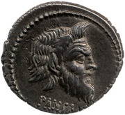 Denarius Vibia: Gaius Vibius Pansa; PANSA / C•VIBIVS•C•F obverse image