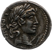 Denarius Vibia: Gaius Vibius Pansa; PANSA / C•VIBIVS•C•F obverse image