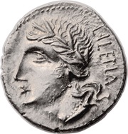 Denarius Anonymous: Marsic Confederation obverse image