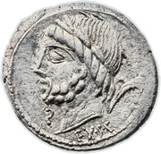 Denarius Memmia: Lucius [and] Gaius Memmius Gallus; EX•S•C / L•C•MEMIES•L•F GAL obverse image