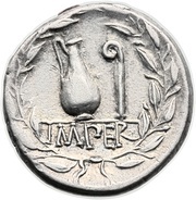 Denarius Caecilia: Quintus Caecilius Metellus Pius; IMPER, Rome, 81 BC reverse image