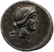 Denarius Anonymous; EX S•C obverse image