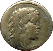 Denarius Volteia: Marcus Volteius; M•VOLTEI•M•F obverse image