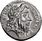 Denarius Memmia: Gaius Memmius; C•MEMMI•C•F QVIRINVS / MEMMIVS•AED•CERIALIA•PREIMVS•FECIT obverse image