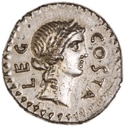 Denarius - Brutus COSTA LEG / BRVTVS IMP obverse image