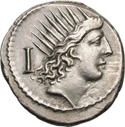 Denarius Clodia: Publius Clodius; P•CLODIVS M•F obverse image