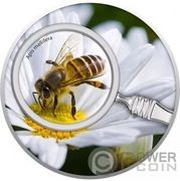 500 Francs Honey bee reverse image