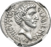 Denarius - Quintus Labienus Q•LABIENVS•PARTHICVS•IMP obverse image