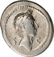 Denarius - Julius Caesar S•C / TI•SEMPRONIVS GRACCVS Q•DESIG obverse image