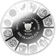 500 Francs Pansy obverse image