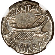 Denarius - Mark Antony LEG III obverse image