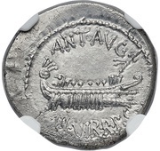 Denarius - Mark Antony LEG XIX obverse image