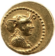 Aureus Norbana: Gaius Norbanus Flaccus; Lucius Cestius; L·CESTIVS C·NORBA P·R S·C obverse image