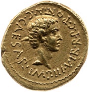 Aureus - Octavian and Mark Antony obverse image