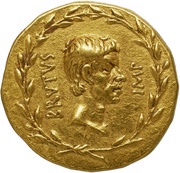 Aureus - Brutus BRVTVS IMP / CASCA LONGVS obverse image