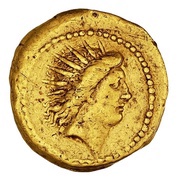 Aureus Clodia: Publius Clodius; P·CLODIVS M·F obverse image