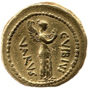 Aureus Vibia: Gaius Vibius Varus; C·VIBIVS VARVS reverse image