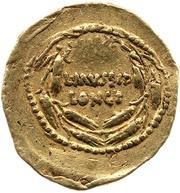 Aureus Mussidia: Lucius Mussidius Longus; L·MVSSIDI LONGI, Rome, 42 BC reverse image