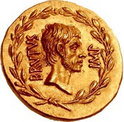 Aureus - Brutus BRVTVS IMP / CASCA LONGVS L obverse image