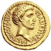 Aureus - Quintus Labienus Q•LABIENVS•PARTHICVS•IMP obverse image