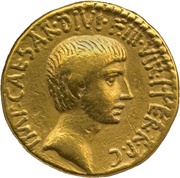 Aureus - Octavian IMP·CAESAR·DIVI·F·III·VIR·ITER·R·P·C / COS·ITER·ET·TER·DESIG DIVO·IVL obverse image