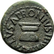 Quadrans MESSALLA SISENNA A A A F FS C obverse image