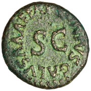 Quadrans APRONIVS GALVS A A A F F S C, Rome, 5 BC reverse image