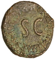 Quadrans MESSALLA APRONIVS A A A F F S C, Rome, 5 BC reverse image