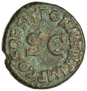 Quadrans - Claudius PON M TR P IMP COS DES IT, Rome, 41 reverse image