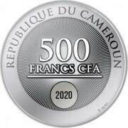 500 Francs John Paul II obverse image