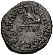 Quadrans - Claudius PON M TR P IMP P P COS II obverse image