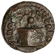 Quadrans GER P M TR P IMP P P S C obverse image