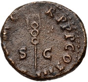 Quadrans PON M TR P P P COS III S C, Rome, 71 reverse image