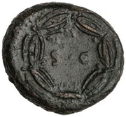 Quadrans - Vespasian S C, Rome, 76 reverse image