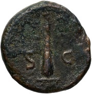 Quadrans - Anonymous S C; Minerva, Rome, 81-161 reverse image
