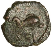 Quadrans - Anonymous S C; Neptune, Rome, 81-161 reverse image