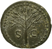 Quadrans S C; Minerva, Rome, 84-85 reverse image