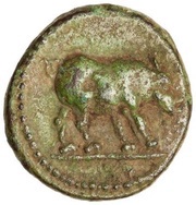 Quadrans IMP DOMIT AVG GERM obverse image