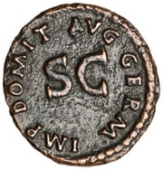 Quadrans IMP DOMIT AVG GERM, Rome, 84-85 reverse image