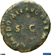 Quadrans IMP DOMIT AVG GERM, Rome, 84-85 reverse image