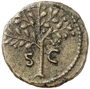 Quadrans S C, Rome, 84-85 reverse image