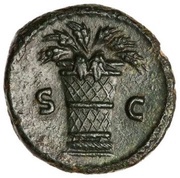 Quadrans S C; Ceres, Rome, 85 reverse image
