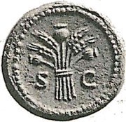 Quadrans S C; Ceres, Rome, 85 reverse image