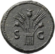Quadrans S C; Ceres, Rome, 86 reverse image