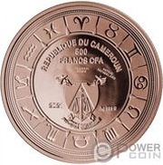 500 Francs Leo; rose gold obverse image