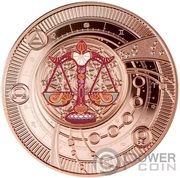 500 Francs Libra; rose gold, Cameroon, 2021 reverse image