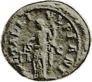 Quadrans - Trajan METALLI VLPIANI S C; Aequitas, Rome, 114-117 reverse image