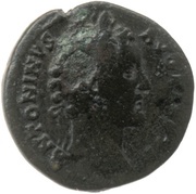 Quadrans - Antoninus Pius COS III S C obverse image