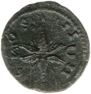 Quadrans - Antoninus Pius COS IIII S C, Rome, 145-161 reverse image